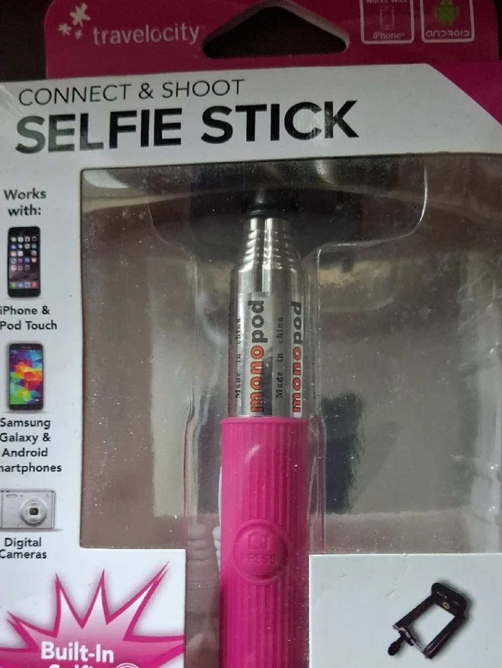Velocity portable selfie